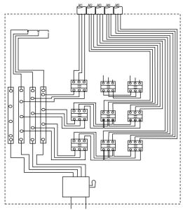 Tata Letak Komponen dalam Panel Daya